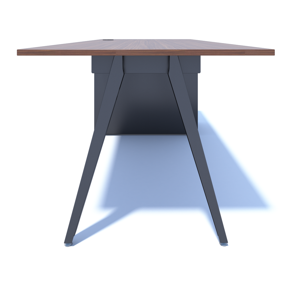 OPE - Desk with Support Pedestal