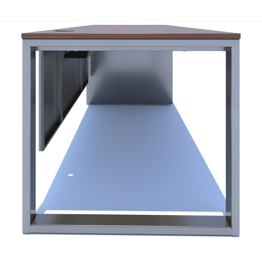 LNO - Desk with Support Pedestal